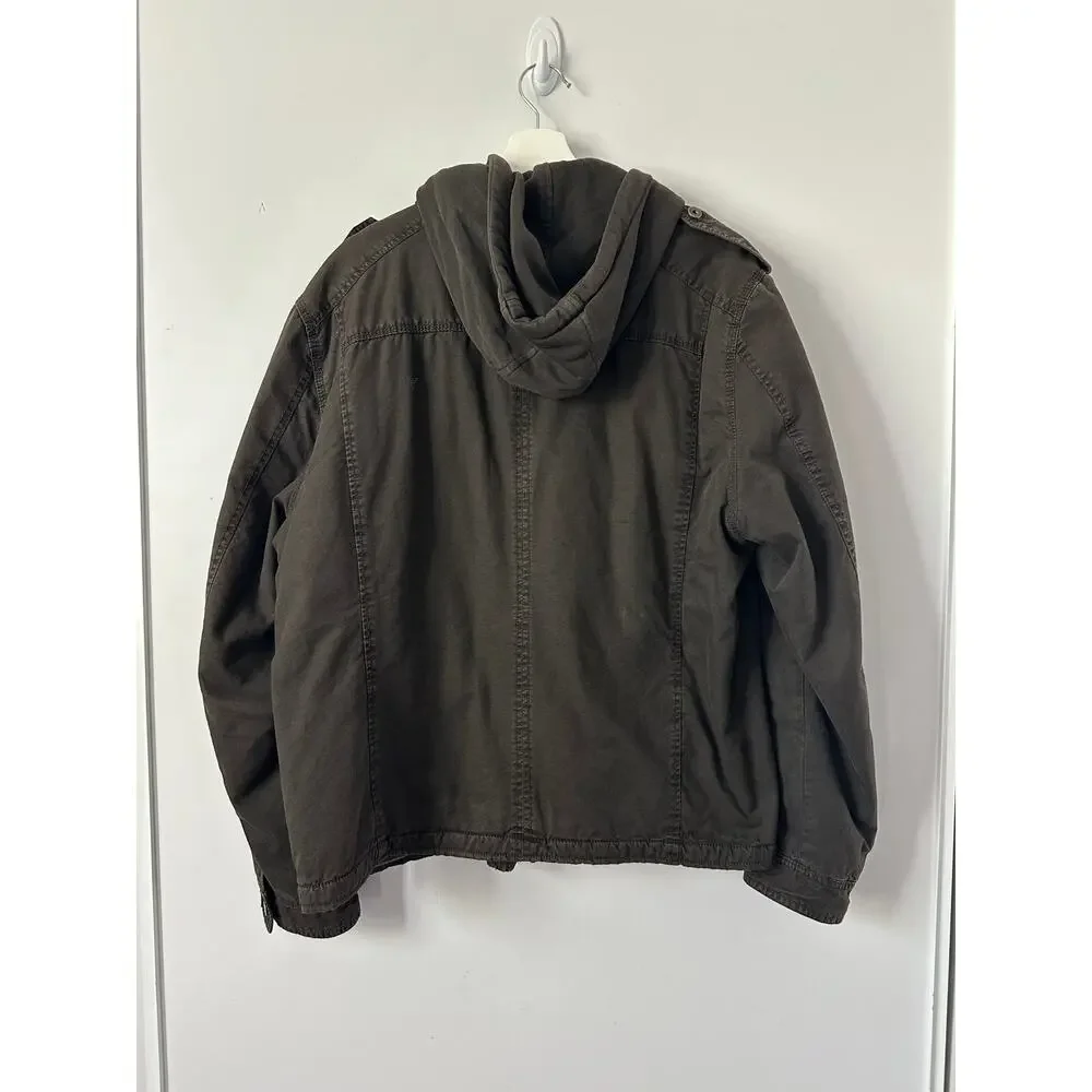 Columbia Utility Hooded Jacket size Large